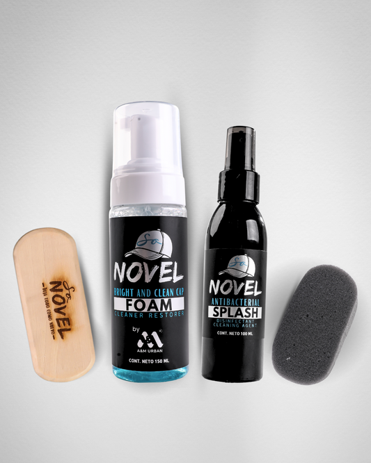KIT LIMPIADOR DE GORRAS EN SECO CON ANTIBACTERIAL