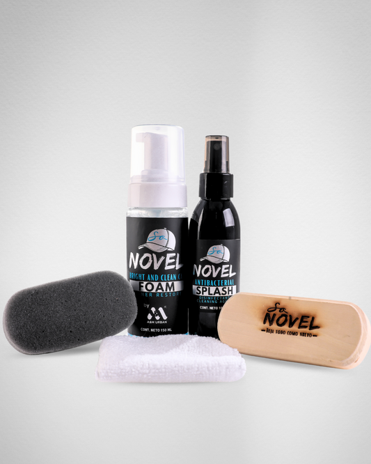 KIT LIMPIADOR DE GORRAS EN SECO CON ANTIBACTERIAL